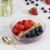 image:imagePARTY BARGAINS Disposable Plastic Bowls 16 oz Round Serving and Salad Bowls Clear 20 Pack Party Bowls for Desserts Snacks Catering Weddings and Events