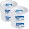 image:imageBlue Sky 7 Inch White Plastic Plates  400 Count Disposable Plastic Plates Microwave Safe Perfect for Birthday Parties Weddings Banquets Picnics and Everyday Use