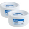 image:imageBlue Sky 9 Inch White Plastic Plates  200 Count Disposable Plastic Plates Microwave Safe Perfect for Birthday Parties Weddings Banquets Picnics and Everyday Use