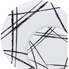 image:imageBrush Black Combo Plates 75 amp 10  32 Pieces  Artistic amp Fun Dinnerware with Soft Brush Strokes Perfect for Formal amp Casual Dining