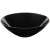 image:imagePARTY BARGAINS 16oz Disposable Organic Collection Round Bowls 20 Pack Black with Gold Rim Elegant Plastic Dish Bowl Containers for Storing