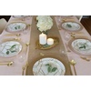 image:imagePARTY BARGAINS 6 Brush Strokes Collection Bread n Butter Plates 10 Pack White PlateGold Brush Disposable Plastic Tableware Plates for Birthday Parties Banquet Formal Events