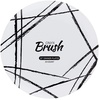 image:imagePARTY BARGAINS 10 Brush Strokes Collection Dinner Plates 10 Pack White PlateBlack Brush Disposable Plastic Tableware Plates for Birthday Parties Banquet Formal Events