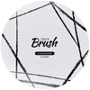 image:imagePARTY BARGAINS 6 Brush Strokes Collection Bread n Butter Plates 10 Pack White PlateBlack Brush Disposable Plastic Tableware Plates for Birthday Parties Formal Events