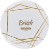image:imagePARTY BARGAINS 9 Brush Strokes Collection Lunch Plates 20 Pack White PlateGold Brush Disposable Plastic Tableware Plates for Birthday Parties Banquet Formal Events