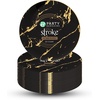 image:imagePARTY BARGAINS 6 Gold Stroke Collection Disposable Bread n Butter Plates 20 Pack Black Plastic Table Setting Plates Excellent Dinnerware for Banquet Formal Events