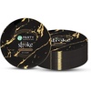 image:imagePARTY BARGAINS 75 Gold Stroke Collection Disposable Lunch Plates 20 Pack Black Plastic Table Setting Plates Excellent Dinnerware for Banquet Formal Events