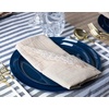 image:imagePARTY BARGAINS 106 Disposable Dark Blue Plates 10 Pack Heavy Duty Plastic Edge Collection Tableware Dish Platter Dinnerware Table Setting Plates for Catering Events