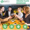 image:imagePARTY BARGAINS 12oz Disposable White Plastic Bowls 100 Pack Microwave Safe Dinnerware