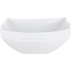 image:imagePARTY BARGAINS 32oz Square Plastic Bowls  5 Pack White Heavy Duty Shatterproof Disposable Fancy Serving Bowls Premium Quality Salad Bowls for Weddings Baby Shower Party SnackWhite  5 Pack