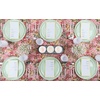image:imagePARTY BARGAINS 63 Disposable Mint Green Plates10 Pack Heavy Duty Plastic Edge Collection Tableware Dish Platter Dinnerware Table Setting Plates for Catering Events
