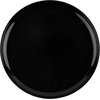 image:imagePARTY BARGAINS 86 Disposable Black Plates 10 Pack Heavy Duty Plastic Edge Collection Tableware Dish Platter Dinnerware Table Setting Plates for Catering Events