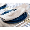 image:imagePARTY BARGAINS 86 Disposable Dark Blue Plates 20 Pack Heavy Duty Plastic Edge Collection Tableware Dish Platter Dinnerware Table Setting Plates for Catering Events