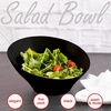 image:imagePARTY BARGAINS Angled Plastic Bowls  5 Pack Black Heavyduty Premium Quality Medium Serving Bowl Excellent for Weddings Baby amp Bridal Showers Parties amp More