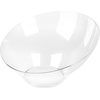 image:imagePARTY BARGAINS Clear Plastic Angled Bowls 50 oz Large 5 Pack HeavyDuty Disposable Party Serving Bowls for Buffet amp CateringClear