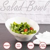 image:imagePARTY BARGAINS Hard Plastic Angled Small Serving Bowls Color White Value Pack of 16