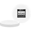 image:imagePARTY BARGAINS 106 Disposable Plastic Plates  Heavy Duty Dinner Plates for Weddings Parties Catering Banquets Events Elegant Edge Collection Party Plates White 10 Pack