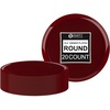 image:imagePARTY BARGAINS 106 Disposable Plastic Plates  Heavy Duty Dinner Plates for Weddings Parties Catering Banquets Events Elegant Edge Collection Party Plates Cranberry Red 20 Pack