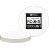image:imagePARTY BARGAINS 63 Disposable White Gold Rim Plates10 Pack Heavy Duty Plastic Edge Collection Tableware Dish Platter Dinnerware Table Setting Plates for Catering Events