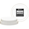 image:imagePARTY BARGAINS 86 amp 106 Edge Collection Disposable White Plates with Gold Rim Combo 20Pack 10 Plates Each HeavyDuty Plastic Dinnerware Elegant Tableware for Catering
