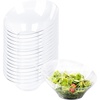 image:imagePARTY BARGAINS Angled Plastic Bowls  8 Pack Clear Heavyduty Premium Quality Small Serving Bowl Excellent for Weddings Baby amp Bridal Showers Parties amp More