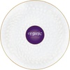 image:imagePARTY BARGAINS 10 Organic Hammered Dinner Plates 10 Pack Transparent Clear PlateGold Rim Disposable Plastic Table Setting Dish Plates for Birthdays Banquet Formal Events