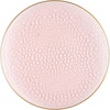 image:imagePARTY BARGAINS 7 Organic Collection Hammered Dinner Plates with Gold Rim  Transparent Pink 20Pack Disposable Plastic Tableware for Birthdays Banquets and Formal Events