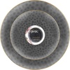 image:imagePARTY BARGAINS 7 amp 10 Organic Collection Hammered Appetizer and Dinner Plates Combo with Gold Rim  Transparent Black 32Pack Disposable Plastic Tableware for Birthdays Banquets and Formal Events