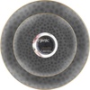 image:imagePARTY BARGAINS 7 amp 10 Organic Collection Hammered Appetizer and Dinner Plates Combo with Gold Rim  Transparent Black 64Pack Disposable Plastic Tableware for Birthdays Banquets and Formal Events