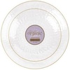 image:imagePARTY BARGAINS 7 amp 9 Organic Collection Hammered Appetizer and Dinner Plates Combo with Gold Rim  Transparent Clear 64Pack Disposable Plastic Tableware for Birthdays Banquets and Formal Events