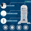 image:imageParty Bargains 8 lb Plastic Drawstring Ice Bags 19x11 600 Count