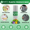 image:image12 X 20 Plastic Unprinted Produce Bag on a Roll Bread and Grocery Clear Bag 340 Bags