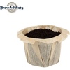 image:image300 Paper Coffee SingleUse Filters Brown AllNatural amp Unbleached for Keurig Brewers and Compatible with KCup Pods 10 amp 20 Models Disposable filters300 Coffee Filter