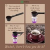 image:imageCoffee Scoop Funnel for KCups Reusable Coffee Spoon Accessories for Keurig Brewers amp Other Refillable Capsules Dark Black