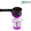 image:imageCoffee Scoop Funnel for KCups Reusable Coffee Spoon Accessories for Keurig Brewers amp Other Refillable Capsules Dark Black