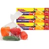 image:imagePARTY BARGAINS 1 Gallon Food Storage Bags with TwistTies 11 x 13 75 Count  Heavy Duty Plastic Food Saver Bags for Kitchen Meal Prep Freezer amp Pantry OrganizationClear