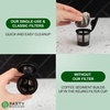 image:imagePARTY BARGAINS 300 Compact Disposable Coffee Filter Liners  Compatible with Keurig Brewers amp KCup Reusable Pods SingleServe Paper FiltersWhite Classic