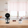 image:imageParty Bargains 4 Reusable for KCups Filter  for Keurig 10 Brewers EcoFriendly Universal Fit Refillable Single Cup Coffee Filters Stainless steel Mesh Filter Black