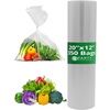 image:image12 X 20 Plastic Unprinted Produce Bag on a Roll Bread and Grocery Clear Bag 340 Bags