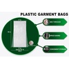 image:imagePARTY BARGAINS 60 x 20 Inch Disposable Clear Garment Bags 100 Pack  HeavyDuty Plastic Clothes Covers for Suits Dresses Coats Closet amp Travel