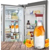 image:imagePARTY BARGAINS 50 oz Plastic Carafe with White FlipTab Lid Clear  1 Pack HeavyDuty SpillResistant Pitchers for Iced Tea Juice Cold Beverages Powdered Drinks Mimosa BarRed Cap