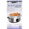 image:imagePARTY BARGAINS Slow Cooker Liners Large 10 Pack Fits 56 Quart CrockPots 18 x 4 x 14 Inches 4 Wide Gusset HeavyDuty MultiUse Cooking Bags Oven amp Sous Vide Safe