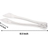 image:imagePARTY BARGAINS 85 Inches Plastic Serving Tongs 24 Pack Premium Quality amp HeavyDuty Clear Plastic Tongs for BBQ Salads Grilling Buffets amp Kitchen