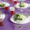 image:imagePARTY BARGAINS 10 Disposable Table Covers  54 X 108 Purple Table Cover 3 Ply Paper amp Plastic Tablecloth