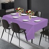 image:imagePARTY BARGAINS 40 Disposable Table Covers  54 X 108 Purple Table Cover 3 Ply Paper amp Plastic Tablecloth