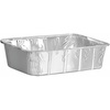 image:imagePARTY BARGAINS 2 lb Loaf Pans Disposable Aluminum Bread Tins 100 Pack  HeavyDuty OvenSafe Bakeware Max 240C for Bread Loaf Meatloaf Cakes Parties amp Events