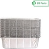 image:imagePARTY BARGAINS 2 lb Loaf Pans Disposable Aluminum Bread Tins 20 Pack  HeavyDuty OvenSafe Bakeware Max 240C for Bread Loaf Meatloaf Cakes Parties amp Events