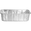image:imagePARTY BARGAINS 3 lb Loaf Pans Disposable Aluminum Bread Tins 40 Pack  HeavyDuty OvenSafe Bakeware Max 240C for Bread Loaf Meatloaf Cakes Parties amp Events