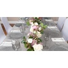 image:imagePARTY BARGAINS Disposable Linen Feel Guest Towels 100 Pack  White Paper Hand Towels with Silver Lace Design 12 x 17 Fancy Dinner Napkins Decorative Wedding Napkins Cocktail Party Guest Bathroom