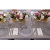 image:imagePARTY BARGAINS Disposable Linen Feel Guest Towels 100 Pack  White Paper Hand Towels with Silver Lace Design 12 x 17 Fancy Dinner Napkins Decorative Wedding Napkins Cocktail Party Guest Bathroom